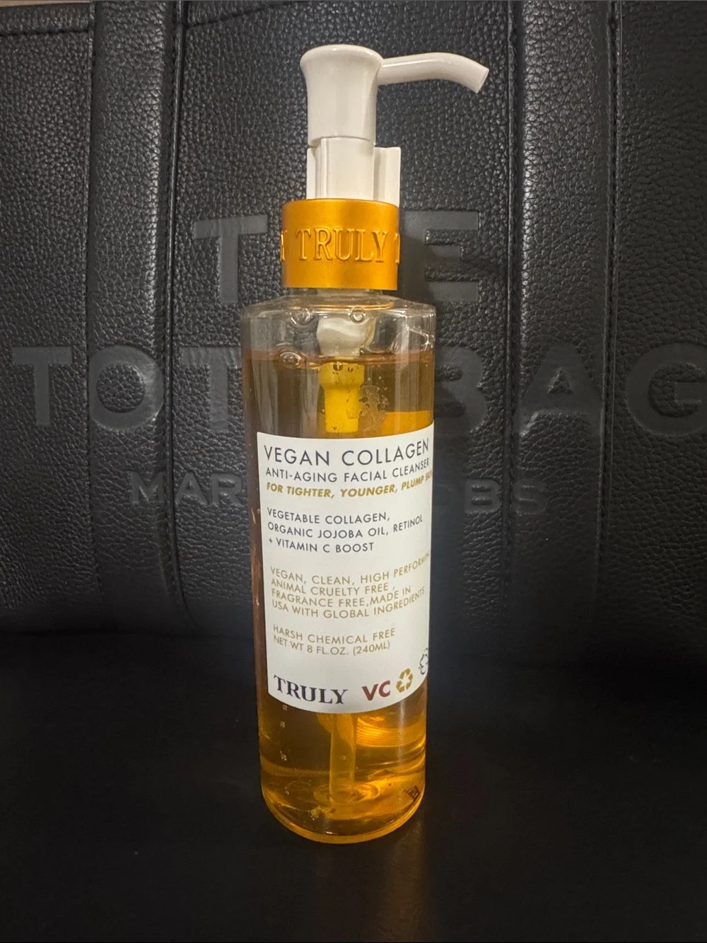 Truly Beauty Vegan Collagen Anti-Aging Facial Cleanser.